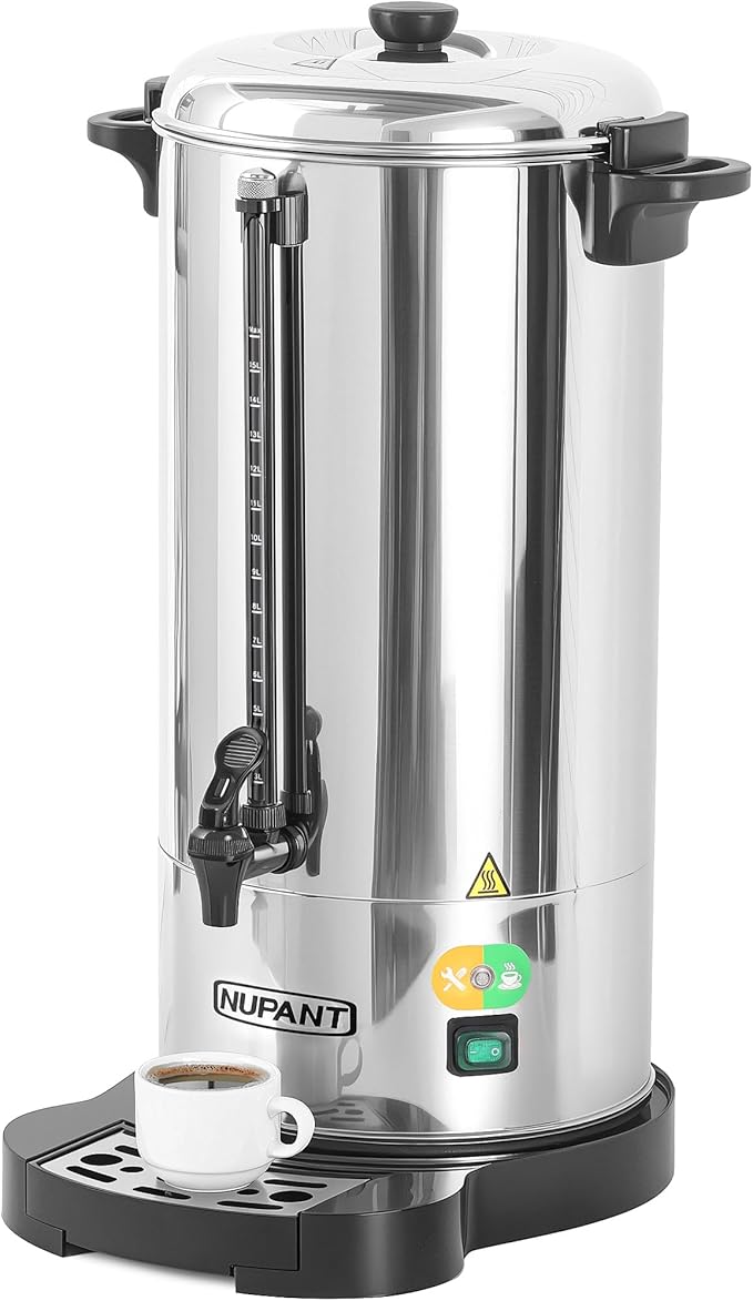 The Commercial Coffee Urn 100 Cup/15L Coffee Dispenser
