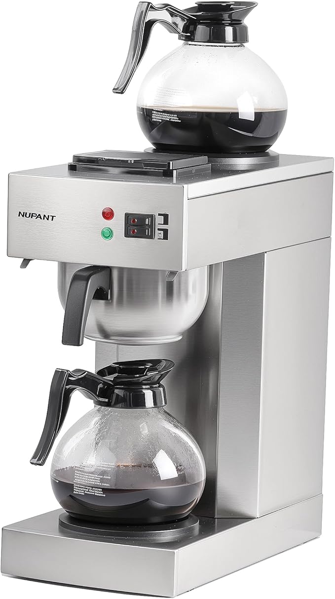 The 12-Cup Coffee Maker 1.8L Commercial Drip Coffee Maker