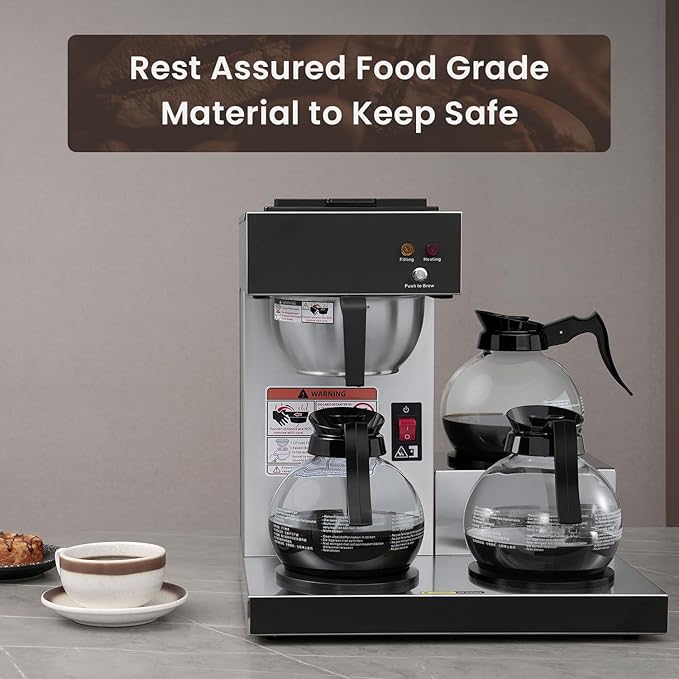 The SYBO 12-Cup Commercial Coffee Maker
